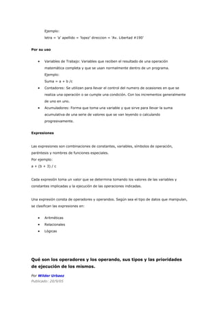 Reglas Para Diagramas