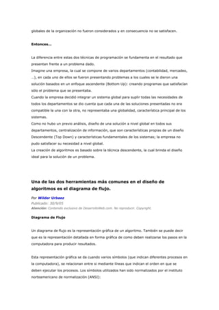 Reglas Para Diagramas