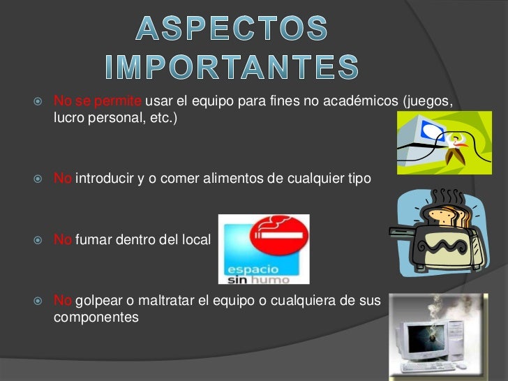 Reglamento de Sala de Computo