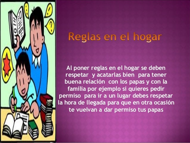 Reglas y normas de la vida cotidiana vercion 2