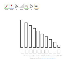 Autor pictogramas: Sergio Palao Procedencia: ARASAAC http://catedu.es/arasaac/ Licencia: CC (BY-NC-SA)
Autora: Amaya Padilla Collado http://www.samogaenclase.blogspot.com