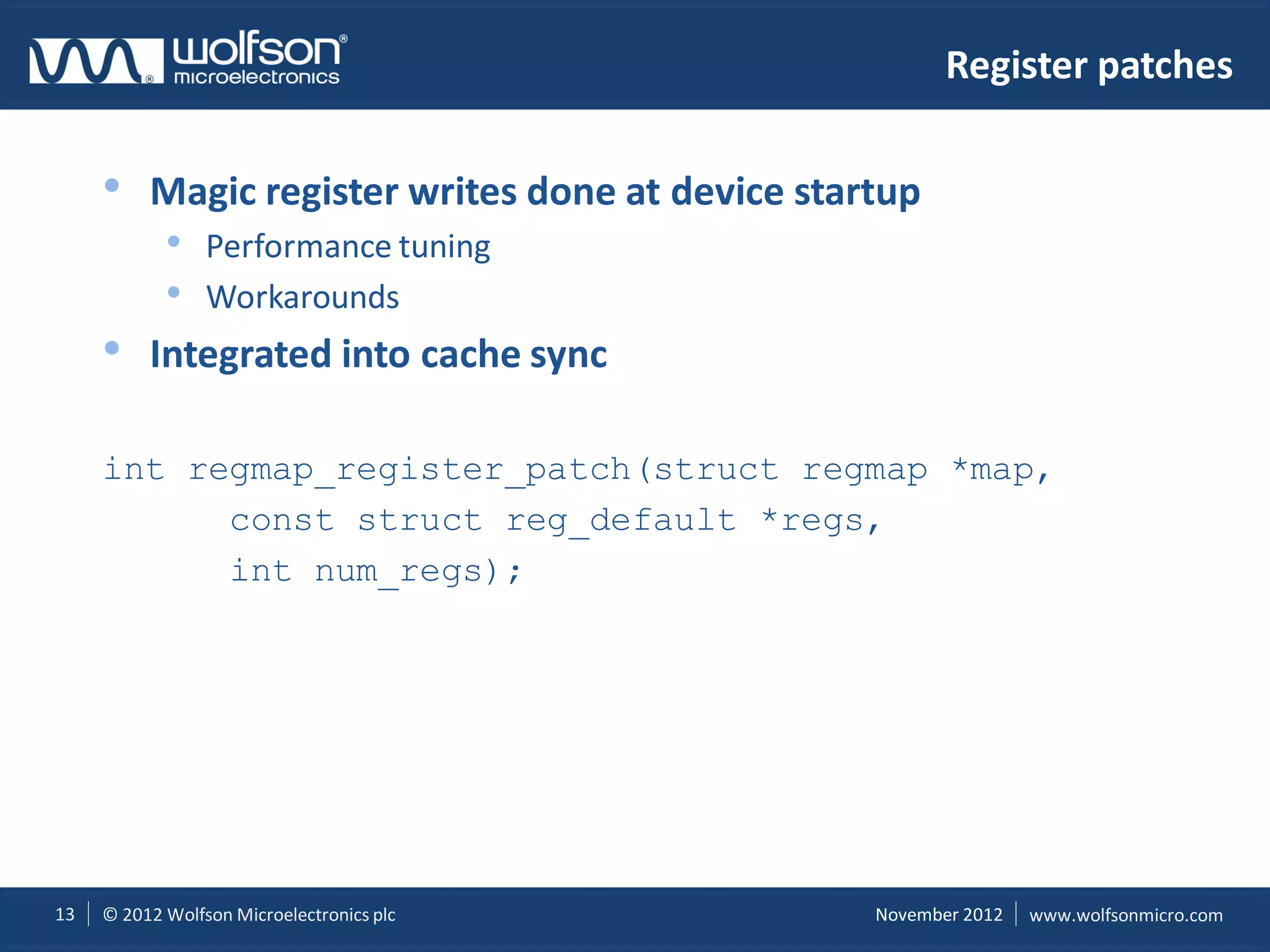 regmap: The power of subsystems and abstractions | PDF