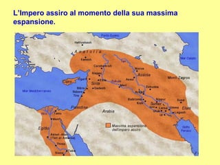 Dall’Impero neo-babilonese
           all’Impero persiano
•   612-539 a. C. (fine VII – VI secolo a. C.): sulle
    rovine...