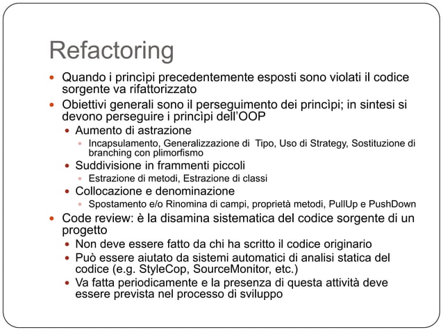Regole e princìpi e tecniche di programmazione | PPT