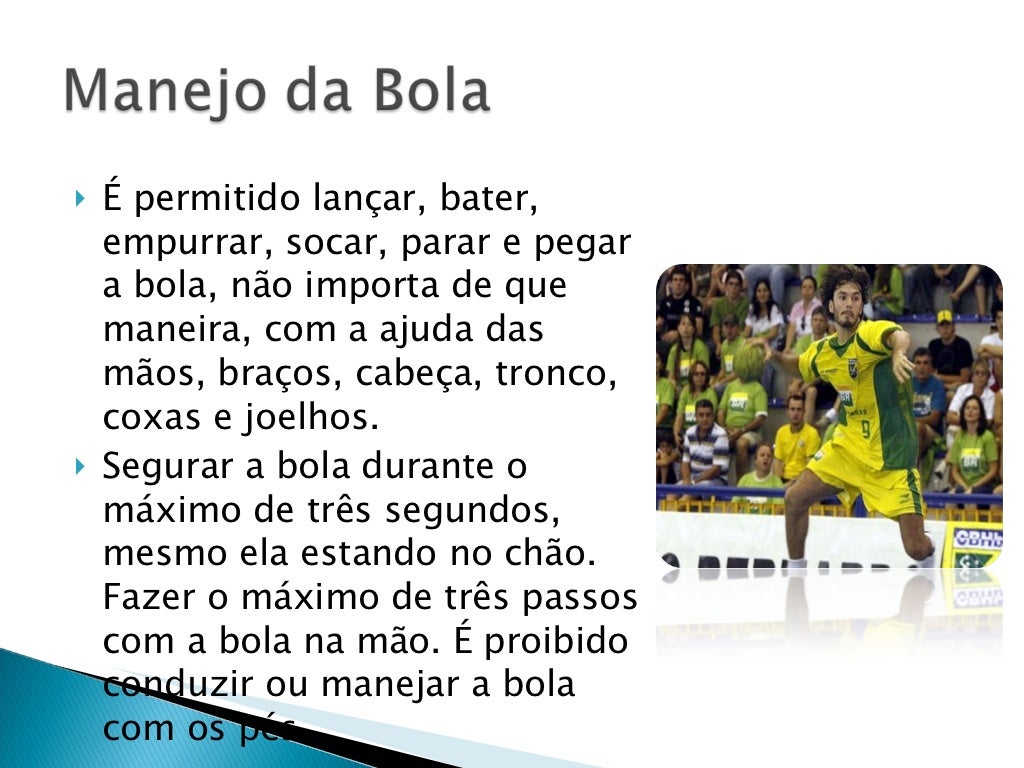 Regras básicas do handebol