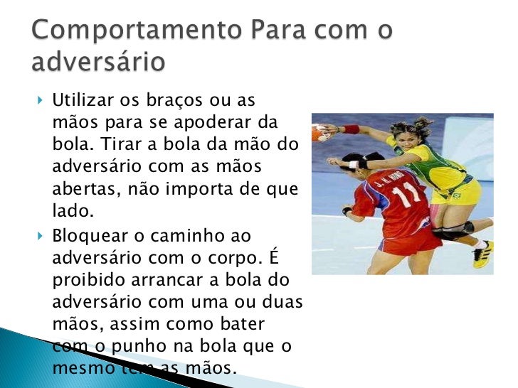 Regras básicas do handebol