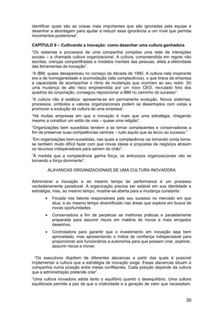 Resumo do Livro: As Regras da Inovação