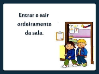 Regras da sala de aula