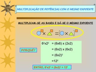 Regras Das Opera es Pot ncias Matematica PPT regras-das-opera-es-pot-ncias-matematica-ppt