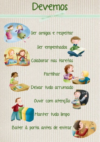 Regras de comportamento