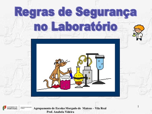 Regras do laboratório