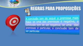REGRAS PARA PROPOSIÇÕES