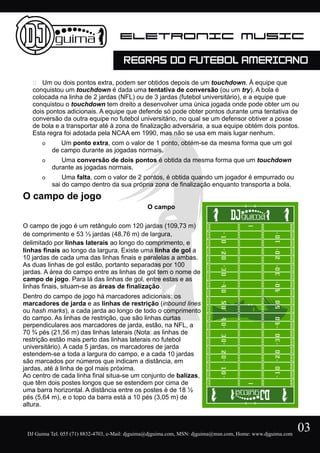 Conheça as regras básicas do futebol americano - 03/02/2013 - Esporte -  Folha de S.Paulo