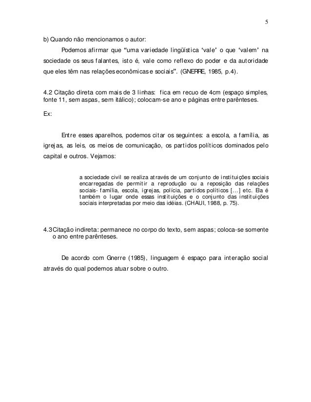 Citacao de monografia