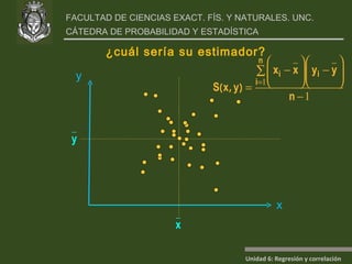 ¿cuál sería su estimador? y x 