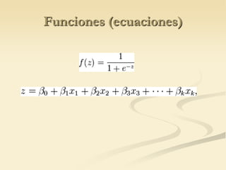 Funciones (ecuaciones)