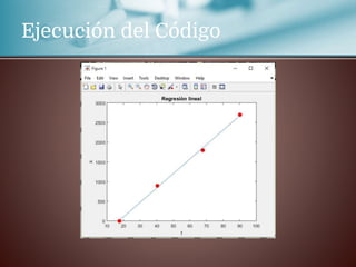 Ejecución del Código
 