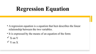 Regression with Examples and Question and Its Types | PPTX