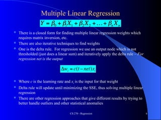 Introduction to regression power point presentation | PPTX