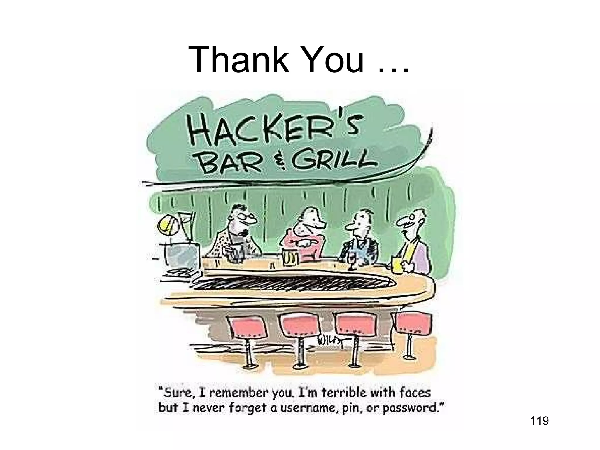 Thank You …




              119
 