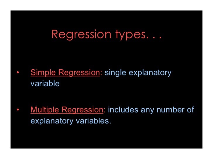 Regression Analysis