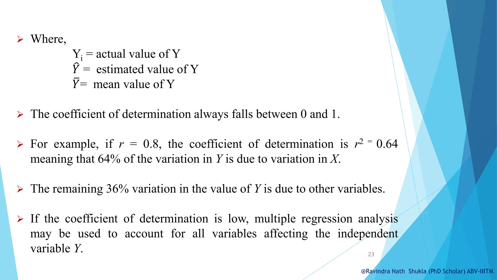 Regression analysis: Simple Linear Regression Multiple Linear ...