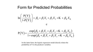 Linear Regression and Logistic Regression in ML | PPTX