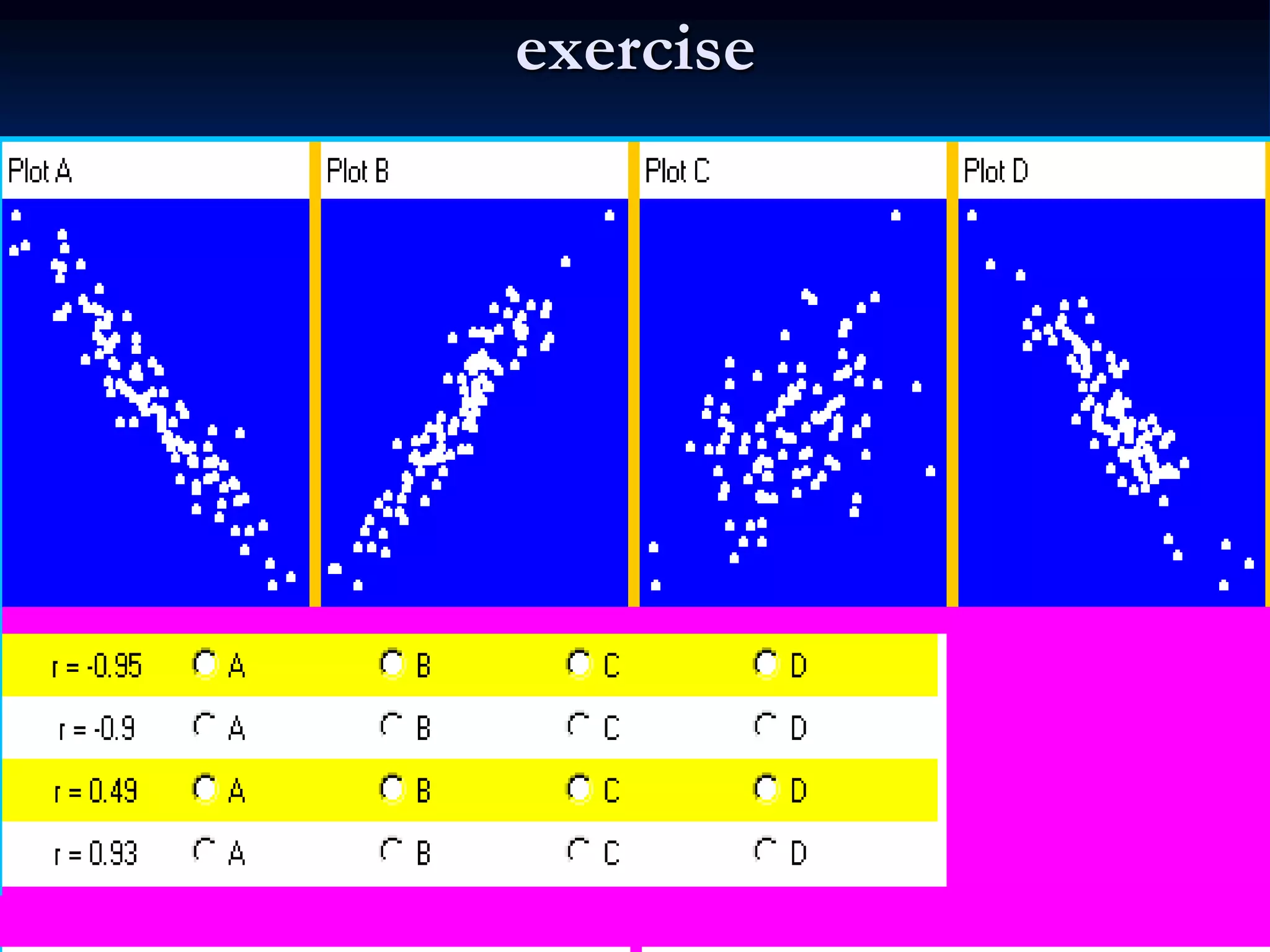 exercise
 