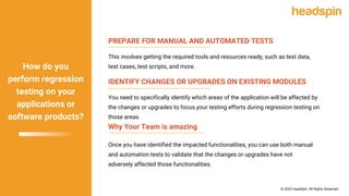 Regression Testing - A Complete Guide | PPTX