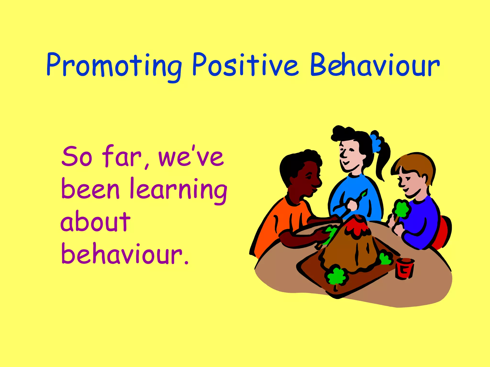 Regressive Behaviour Ppb | PPT