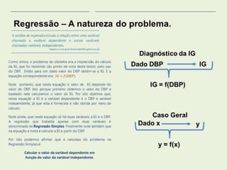 Regressão e correlação 