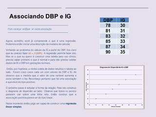 Regressão e correlação 