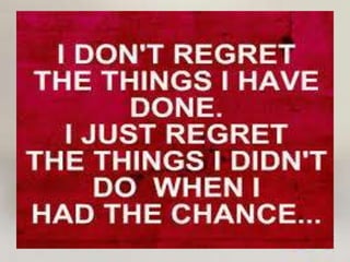 Regrets life