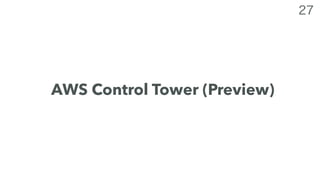AWS Control Tower (Preview)
 