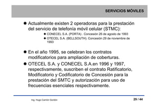 Regulacion Telecomunicaciones
