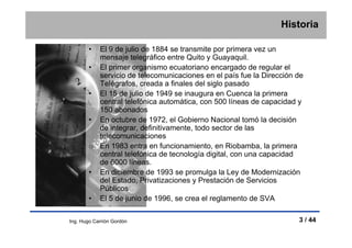 Regulacion Telecomunicaciones