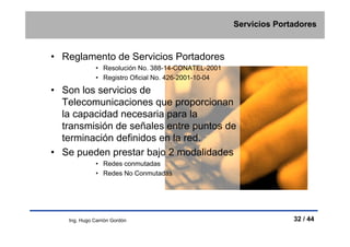 Regulacion Telecomunicaciones