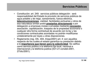 Regulacion Telecomunicaciones