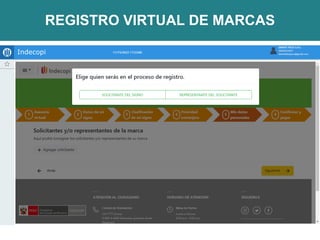 REGISTRO VIRTUAL DE MARCAS
 