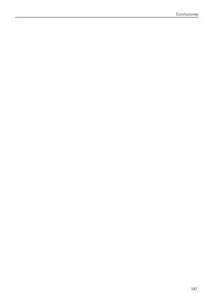 Conclusiones
187 
 
