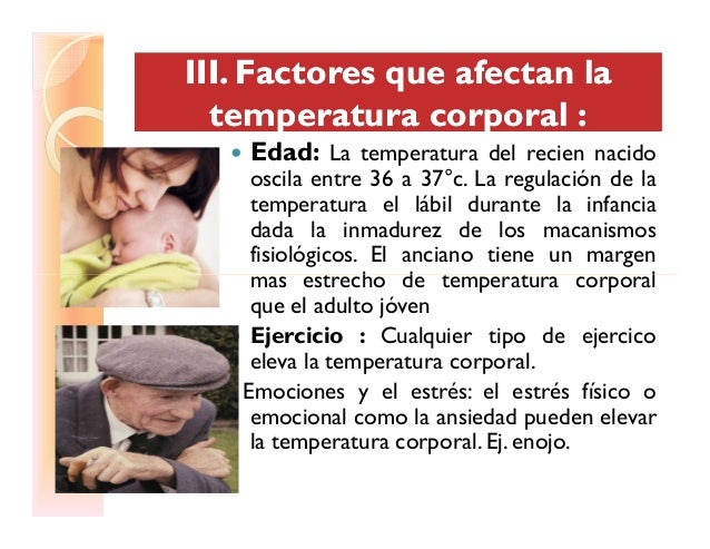 Factores Que Disminuyen La Temperatura Corporal es.slideshare.net