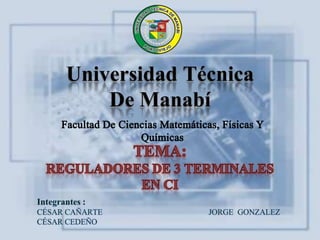 Universidad Técnica
    De Manabí
 