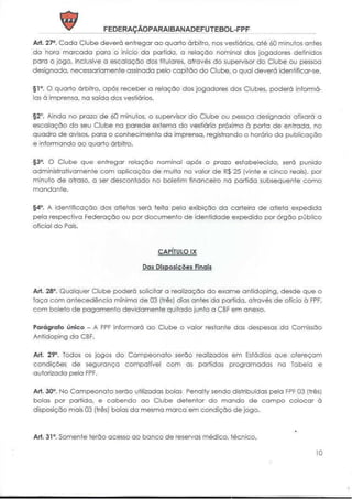 Regulamento da Primeira Divisão 2018