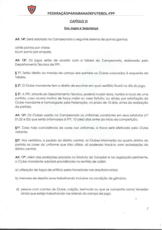 Regulamento da Primeira Divisão 2018