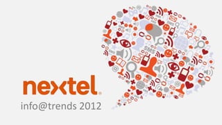 info@trends 2012
 