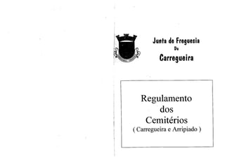 Regulamento cemitério 