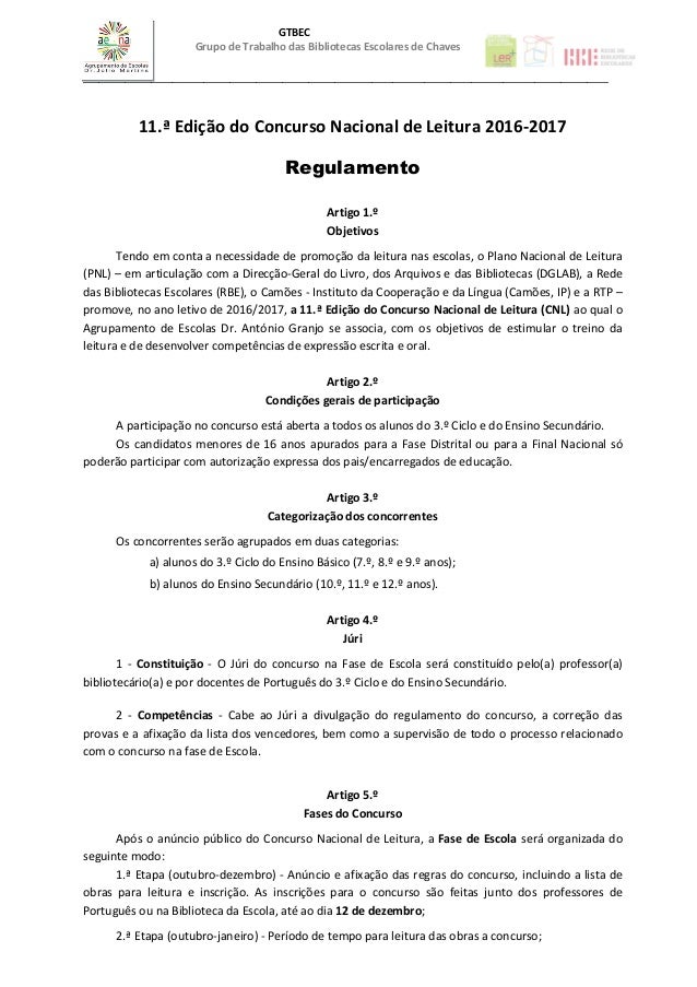 GTBEC
Grupo de Trabalho das Bibliotecas Escolares de Chaves
______________________________________________________________...