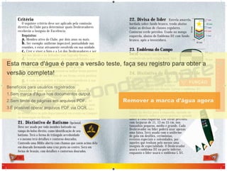 30 31
Critério
O seguinte critério deve ser aplicado pela comissão
diretiva do Clube para determinar quais Desbravadores
receberão a Insígnia de Excelência.
Requisitos:Requisitos:
a. Membro ativo do Clube, por dois anos ou mais.
b. Ser exemplo: uniforme impecável, pontualidade nas
reuniões, e estar ativamente envolvido em sua unidade.
c. Crer e viver o Voto e a Lei dos Desbravadores e ser
fiel aos ideais e os defender com Sagrada Honra.
d. Aceitar voluntariamente as responsabilidades que
lhe são designadas e demonstrar iniciativa e liderança
no seu cumprimento individual ou em grupo.
e. Manter o equipamento pessoal na melhor forma possível.
f. Relacionar-se com todos de um forma cristã positiva.
g. A cada ano concluir a Classe correspondente à sua
idade e fazer as especialidades oferecidas.
Quando e por quem a insígnia deve ser
concedida:
A Insígnia de Excelência é entregue, de preferência, no
programa do Dia do Desbravador, na igreja, pelo líder mais
graduado, ou em uma Cerimônia de Investidura, pelo líder
da investidura ou pelo departamental em evento ou Campori
da Associação ou Missão.
21. Distintivo de Batismo Opcional.
Deve ser usado por todo membro batizado na
tampa do bolso direito, como identiﬁcação de seu
batismo. Terá a forma de triângulo arredondado
e o mesmo terá detalhes e contorno dourados.
Contendo uma Bíblia aberta com chamas que saem acima dela
em dourado formando uma cruz preta ao centro. Será em
forma de brasão, com detalhes e contornos dourados.
22. Divisa de líder Estrela amarela,
bordada sobre fundo branco, tendo abaixo
todas as divisas de classes regulares.
Contorno verde petróleo. Usada na manga
esquerda, abaixo do Emblema D2 com fundo
branco, após a investidura.
23. Emblema do Campo
local Bordado com desenho
estabelecido pelo campo local. Será
produzido no tamanhos, o menor (7cm x
4,5cm) e maior (9cmx 5,5cm).
24. Distintivo de função na unidade
O capitão(ã), secretário(a), ou
outra função necessária usarão um
distintivo bordado ou em acrílico/
metal, designando sua função. Letras e emblema D3
na cor branca, sobre fundo vermelho, medindo 5,5 cm
de largura e 1,5 cm de altura. É usado acima da tampa
do bolso direito e acima do nome do Desbravador.
25. Faixa de especialidades
Usada da direita para a esquerda, apoiada no
ombro direito, sobre a porta platina e apoiado
sobre a coxa esquerda. Cor verde petróleo,
com larguras de 11, 13 ou 15 cm, nos
tamanhos pequeno, médio e grande. Cada
Desbravador ou líder poderá usar apenas
uma faixa. Será usada com o uniforme
de gala em desfiles, cerimônias,
eventos especiais e solenidades, por
aqueles que tenham pelo menos uma
insígnia de especialidade. O Desbravador
usará o emblema D2 na parte inferior,
enquanto o líder usará o emblema L D1.
30 mm
25 mm
90 mm
5 mm
105mm
50 mm
28 mm
7 mm
7 mm
2 mm
DESBRAVADORES
DESBRAVADORES
 