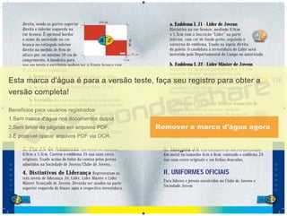 50 51
direita, sendo as partes superior
direita e inferior esquerda na
cor branca. É opcional bordar
o nome da sociedade na cor
branca no retângulo inferior
direito na medida de 8cm de
altura por, no máximo 50 cm de
comprimento. A bandeira para
uso em igreja e escritório poderá ter a franja branca com
5 cm. As cores signiﬁcam:
a. Branco Representa a pureza de vida na conduta,
linguagem e relacionamento com os outros, reﬂetindo
os ideais do Salvador para com Seus ﬁlhos. (I Tim.
4:12)
b. Vermelho Representa a redenção através da vida
de Cristo entregue em nosso favor na cruz do Calvário.
c. Azul Representa a firme lealdade ao Senhor, em
qualquer situação (I Cor. 2:14).
d. Amarelo Representa a excelência, uma vida
espiritual e um caráter moldado pela vontade de Cristo
(Jó 23:10).
3. Pin JA de Admissão Em metal no tamanho
0,9cm x 1,3cm. Contém o emblema JA nas suas cores
originais. Usado acima do bolso da camisa pelos jovens
admitidos na Sociedade de Jovens/Clube de Jovens.
4. Distintivos de Liderança Representam os
três níveis de liderança JA: Líder, Líder Máster e Líder
Máster Avançado de Jovens. Deverão ser usados na parte
superior esquerda do blazer após a respectiva investidura.
a. Emblema L J1 - Líder de Jovens
Distintivo na cor bronze, medindo 0,9cm
x 1,3cm com a inscrição “Líder” na parte
inferior, com cor de fundo preto, seguindo o
contorno do emblema. Usado na lapela direita
do paletó. O candidato à investidura de Líder será
investido pelo Departamental do Campo ou autorizado.
b. Emblema L J2 - Líder Máster de Jovens
Distintivo na cor prata, medindo 0,9cm x 1,3cm
inscrição “Máster” na parte inferior, com
cor de fundo preto, seguindo o contorno do
emblema. Usado na lapela direita do paletó.O
candidato à Lider Master será investido pelo
Departamental da União ou autorizado.
c. Emblema L J3 - Líder Máster Avançado de
Jovens Distintivo na cor ouro, medindo
0,9cm x 1,3cm com a inscrição “M. Avançado”
na parte inferior, com cor de fundo preto,
seguindo o contorno do emblema. Usado na
lapela direita do paletó.O candidato à Lider Master
Avançado será investido pelo Departamental da
Divisão ou autorizado.
5. Insígnia JA Uso exclusivo de líderes investidos.
Em metal no tamanho 4cm x 6cm, contendo o emblema JA
nas suas cores originais e em linhas douradas.
II. UNIFORMES OFICIAIS
Para líderes e jovens envolvidos no Clube de Jovens e
Sociedade Jovem
135 cm
90cm
10 cm
5 cm
JOVENS
JOVENS
 