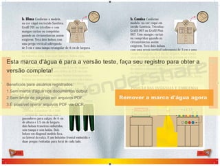 34 35
b. Blusa Conforme o modelo,
na cor cáqui em tecido Santista,
Graﬁl 701 ou tricoline e com
mangas curtas ou compridas
quando as circunstâncias assim
exigirem. Terá dois bolsos com
uma prega vertical sobreposta
de 3 cm e uma tampa retangular de 4 cm de largura.
Essa tampa será abotoada com colchetes de pressão
ou velcro ocultos (não usar botões). Sobre cada
ombro haverá uma lapela (porta platina), costurada
na extremidade do ombro e abotoada junto a gola
(conforme detalhe na figura) com 4 cm de largura.
A barra da manga, terá uma dobra de 2,6 cm com
costura externa. Serão usados botões transparentes.
Poderá ser acinturada, tendo duas pences sob o busto.
Se preciso, pode ser feito pences atrás da blusa.
2. Uniforme de Desbravador - Masculino
(10 a 15 anos)
a. Calça Modelo social, na
cor verde petróleo em tecido
Santista, Gabardine 31 – X66
– 194906TP, barra lisa, com 7
passadores para calças, de 4 cm
de altura e 1,5 cm de largura,
dois bolsos traseiros embutidos,
sem tampa e sem botão. Dois
bolsos em diagonal modelo faca,
na lateral da calça. E um bolsinho frontal embutido e
duas pregas (voltadas para fora) de cada lado.
Frente Costas
b. Camisa Conforme o
modelo, na cor cáqui em
tecido Santista, Tricoline,
Grafil 007 ou Grafil Plus
007. Com mangas curtas
ou compridas quando as
circunstâncias assim
exigirem. Terá dois bolsos
com uma prega vertical sobreposta de 3 cm e uma
tampa retangular de 4 cm de largura. Essa tampa
será abotoada com colchetes de pressão ou velcro
ocultos (não usar botões). Sobre cada ombro haverá
uma lapela (porta platina), costurada na extremidade
do ombro e abotoada junto a gola (conforme detalhe
na figura) com 4 cm de largura. A barra da manga,
terá uma dobra de 2,6 cm com costura externa. Serão
usados botões transparentes.
POSIÇÃO DAS INSÍGNIAS E EMBLEMAS
(10 A 15 ANOS)
TIRA COM NOME
FUNÇÃO
Distintivo
de função
na unidade
Tira com
nome do
desbravador
Insígnia de
excelência
Distintivos
de classes
avançadas
Distintivos
de classes
regulares
DESBRAVADORES
DESBRAVADORES
 